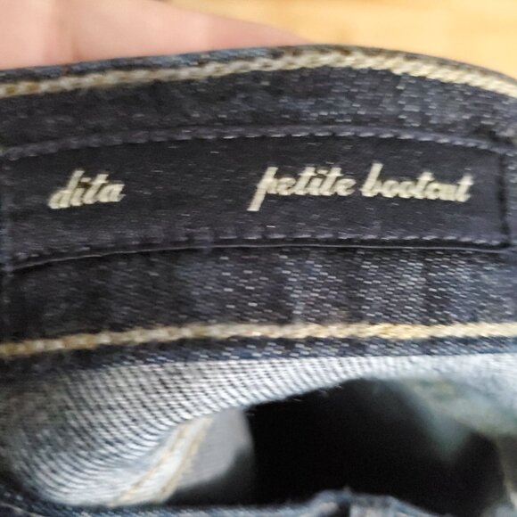 Citizens Of Humanity Jeans Womens 27 Blue Dita Petite Bootcut Stretch Denim - Picture 2 of 15